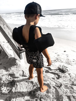 Image of Neoprene Kids Arm Float in Black