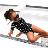 UPF50+ Girls One Piece Swimsuit in Jagger