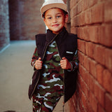 Puffer Vest in Black