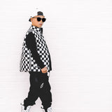 Cargo Pants in Black Corduroy