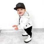 RB x LB The Core-Classic Midi Boot in Black / White - Rebel Bro