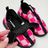 Deluxe Water Shoe in Bubble Gum Checkered