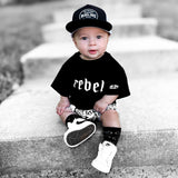 Bamboo Graphic Tee in Rebel