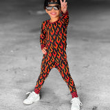 Bamboo Two Piece Set in Caliente