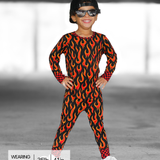 Bamboo Two Piece Set in Caliente