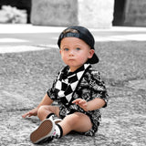 Bamboo Bandana Bib in Venice