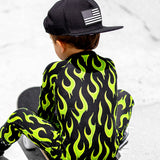 Bamboo Zippy Sleeper in Radioactive Fuego