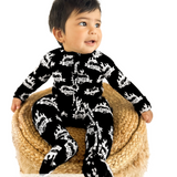 Bamboo Zippy Sleeper in Mad Love For My Mama [Midnight Edition]