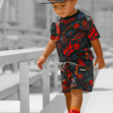 Everyday Cotton Shorts Set in Inkworks