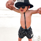 Hybrid Swim Trunks in Cobain
