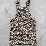Overall Dress in Ava (Leopard)