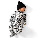 Bamboo Zippy Sleeper in Cool Kid