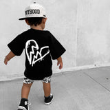 Bamboo Graphic Tee in Heartbreaker