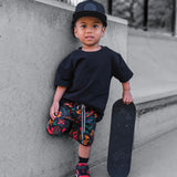 ACTV Mesh Gym Shorts in Inkworks