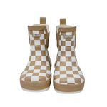 Holstyn Midi Boot in Salted Caramel Checkered (FINAL SALE) - Rebel Bro