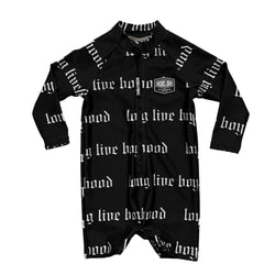 Image of UPF50+ Swim Romper in Long Live Boyhood - Rebel Bro