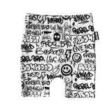 Bamboo Biker Shorts in Urban Drip