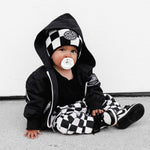 Live Fast Hydro Bomber Jacket in Black (FINAL SALE) - Rebel Bro