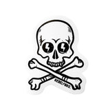 Rebel Bro Electric Crossbones Sticker - Rebel Bro