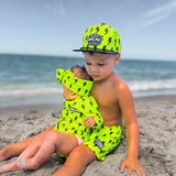 Hydro Snapback in Neon Electric Lime x Jagger