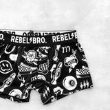 Bamboo Boxer Brief in Warped Tour [Midnight Edition]