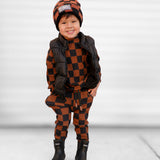 Beanie in Smoke + Spice