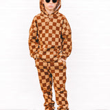 Waffle Set in Spiced Cider + Mocha