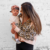 Women's Full Zip Hoodie in Ava (Leopard)