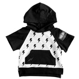 Short Sleeve Hoodie in Bowie