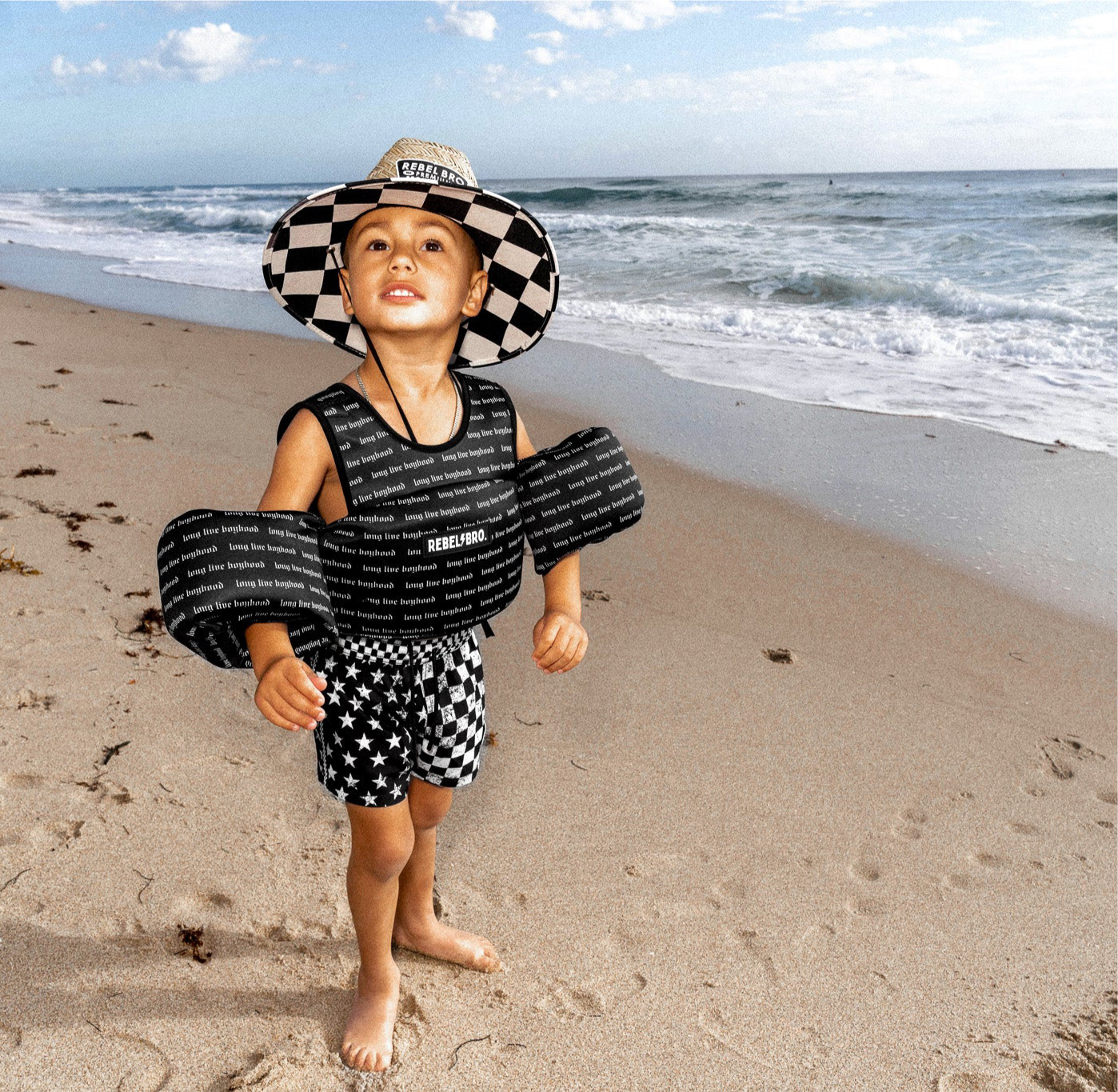 Neoprene Kids Arm Float in Long Live Boyhood