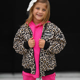 Bomber Jacket in Ava (Leopard)