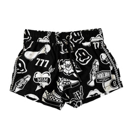 Image of Hybrid Swim Trunks in Warped Tour [Midnight Edition] - Rebel Bro