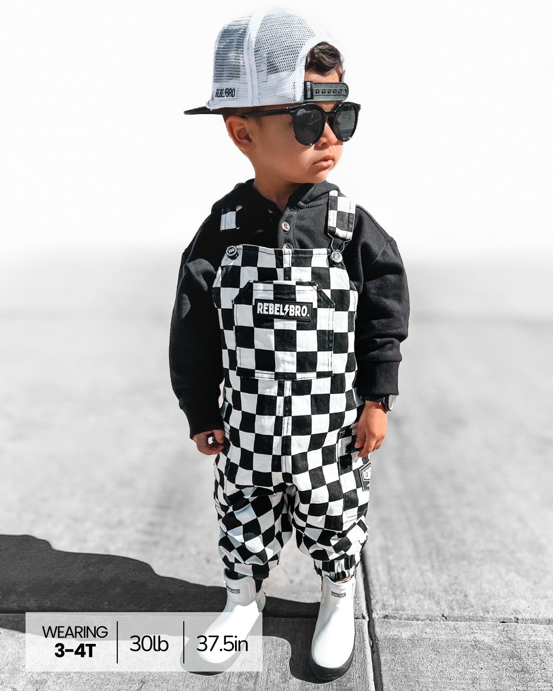 Overalls in Venice (Checkered)