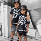 Short Sleeve Hoodie in Born To Be Wild