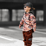 Hooded Flannel in Ranger Camo