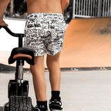 Hybrid Swim Trunks in Urban Drip