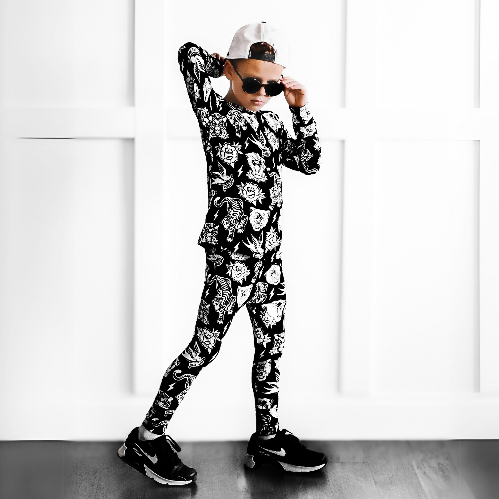 Bamboo Two Piece Set in Born to Be Wild