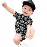 Bamboo Bubble Romper in Bad Boy [Midnight Edition]