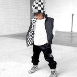 SK8TR Hi-Top in Venice (Checkered)