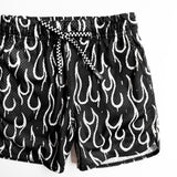 ACTV Mesh Gym Shorts in Fuego
