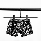 Bamboo Boxer Brief in Warped Tour [Midnight Edition]