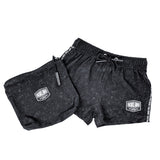 Hybrid Swim Trunks in Midnight Tide [Acid Wash]
