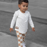 Ribbed Bamboo Leggings (3 Pack) - Rust Classics