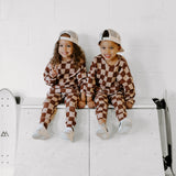 Organic Ribbed Set in Spiced Cider + Graham (PREORDER)