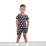 Biker Two Piece Set in Thunderstruck