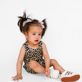 Tank + Biker Two Piece Set in Ava (Leopard)