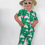 Bamboo Two Piece Set in Palm Paradise