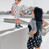 Biker Two Piece Set in Bowie