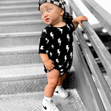 Bamboo Bubble Romper in Jagger