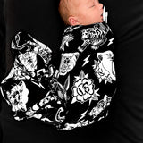 Bamboo Stretch Swaddle in Born to be Wild